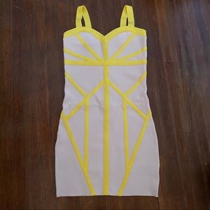 Bebe Bandage Mini Dress
